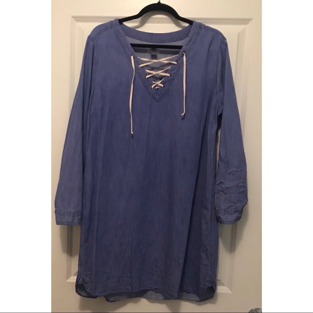 Denim dress